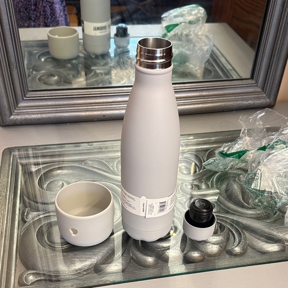 S'well Original 17 oz Fog Gray Bottle with Bumper - Picture 7 of 8